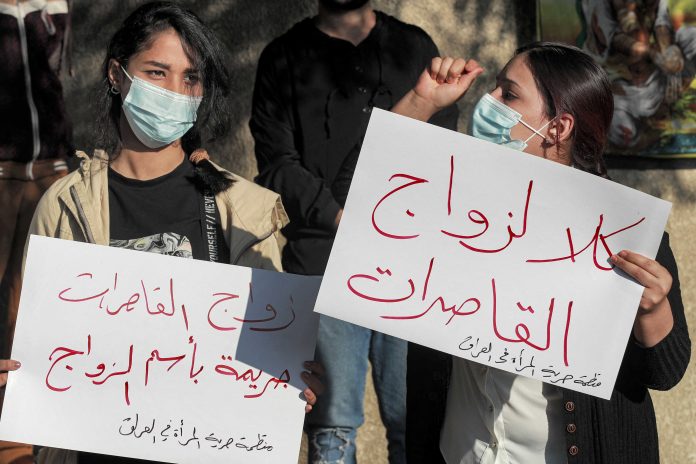 IRAQ-SOCIAL-WOMEN-CHILDREN-MARRIAGE-MINORS