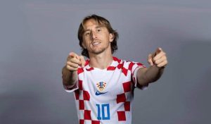 لاعب كرة القدم الكرواتي لوكا مودرتش