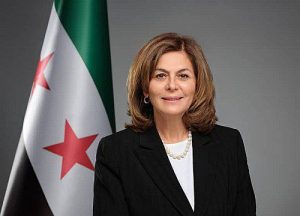 الوزيرة السورية هند قبوات